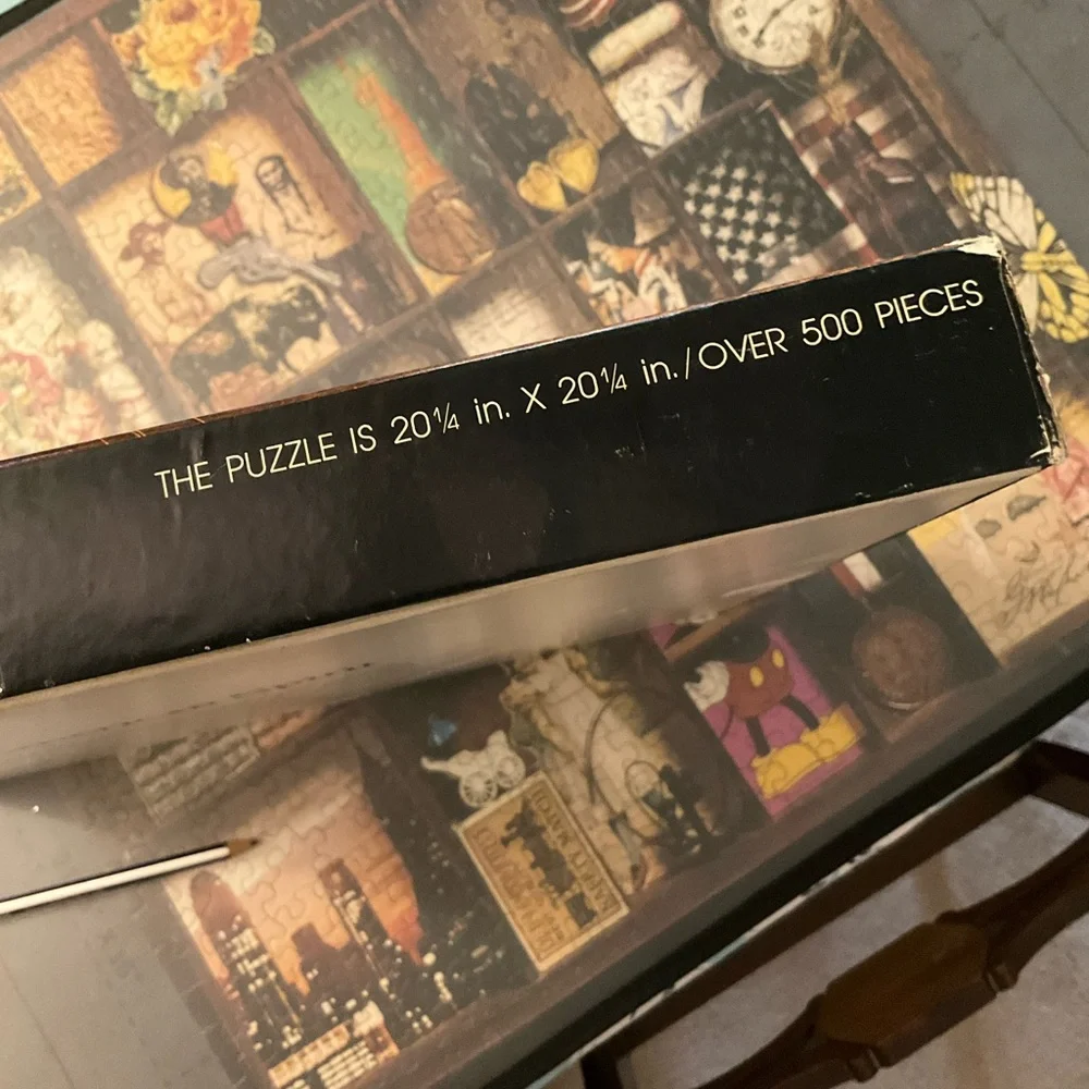 VTG American Spirit Collage 500 pc Puzzle - Picture 4 of 8